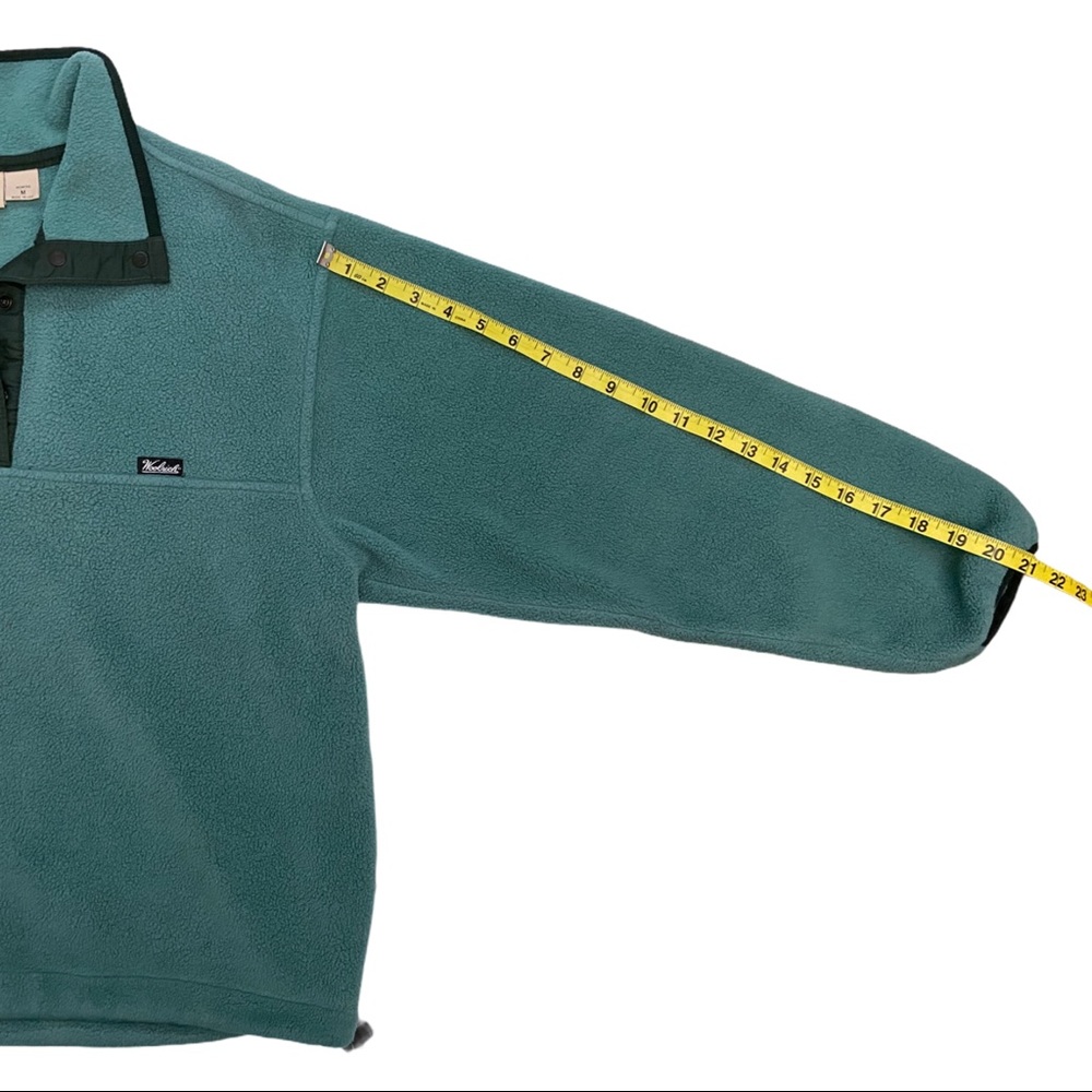 Vintage Woolrich Pullover Fleece Snap USA Size M - Picture 8 of 9